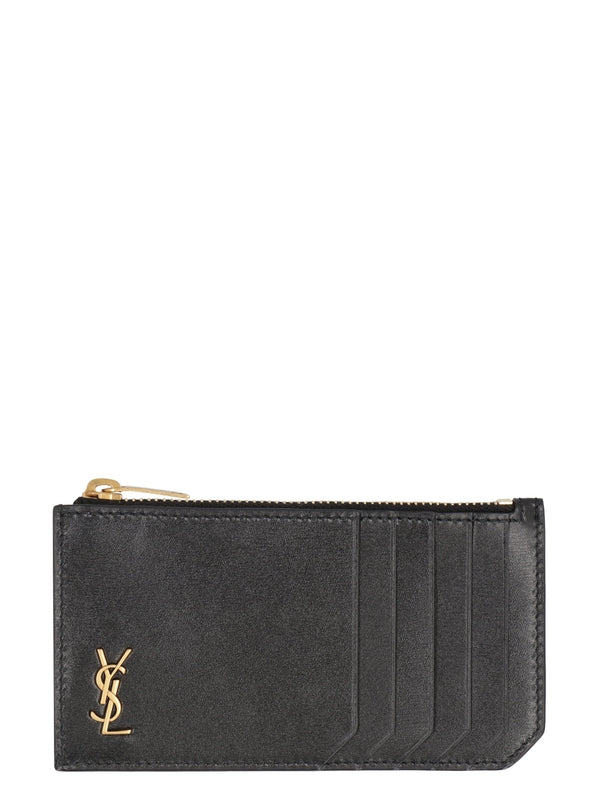 Saint Laurent Black Card Holders