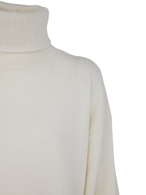 Turtleneck Cashmere Knit Dress