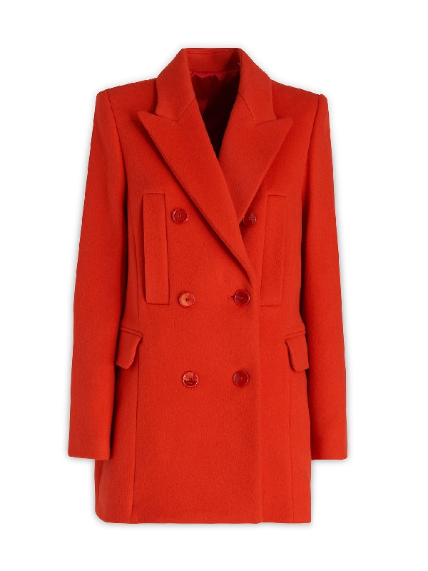 Wool Cashmere Double Coat