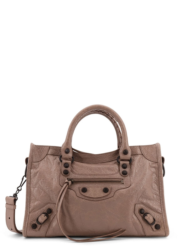 Balenciaga City Small Beige Tote Bags