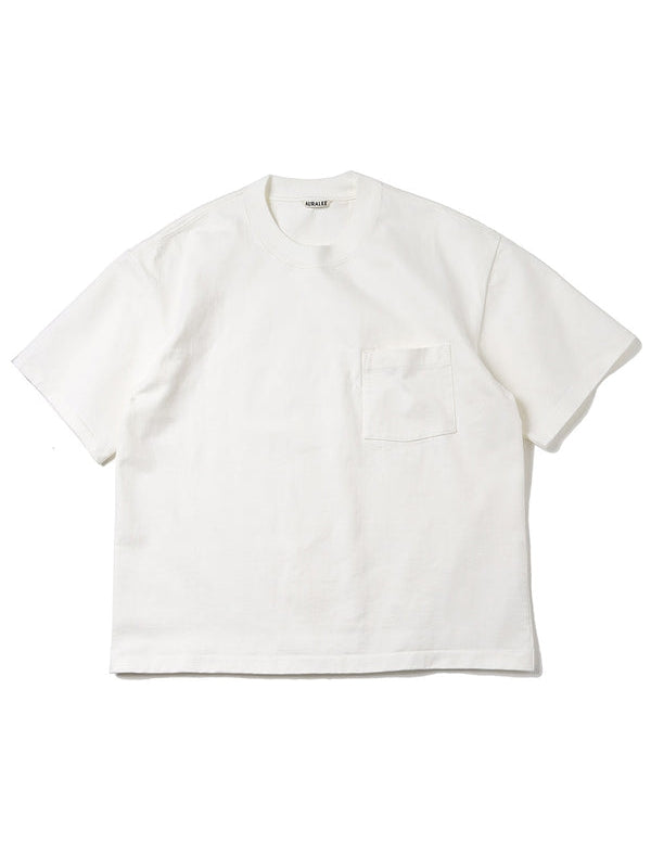 Heavyweight Pocket White T-shirt