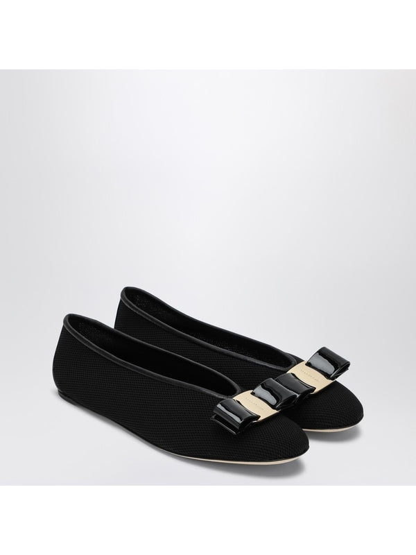 Bow Decoration Ballerina Flat Shoes