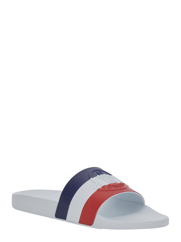 BASILE Logo Rubber Slides