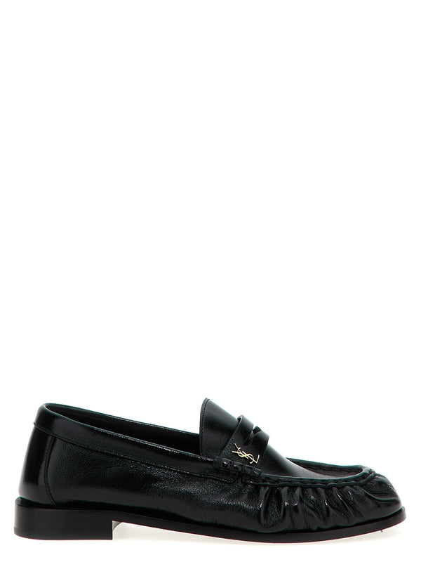 Saint Laurent Black Loafers