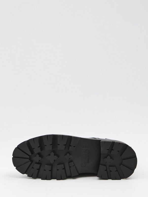 Celine Black Lace-Up Shoes