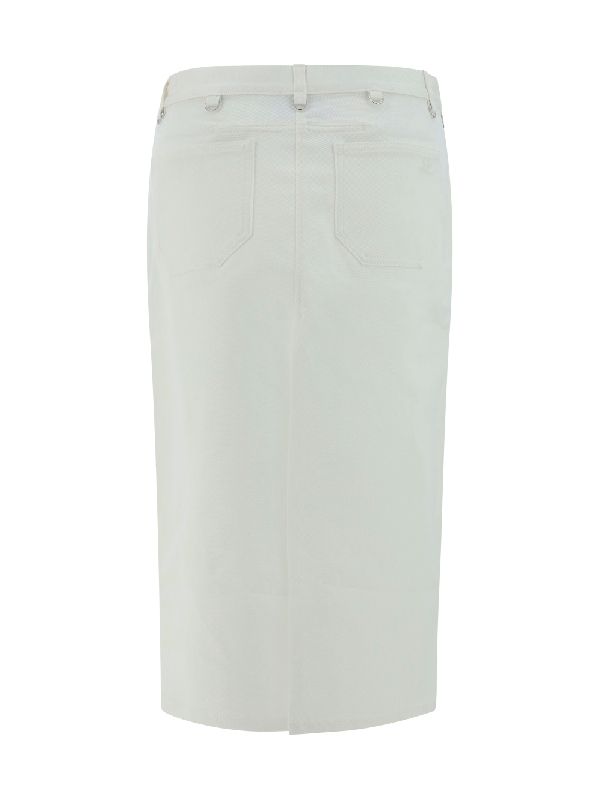 Multiplex Denim Long
  Skirt