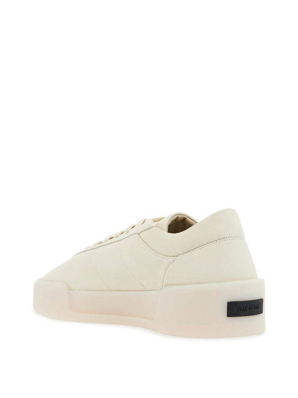 Aerobic Leather Low-Top Sneakers