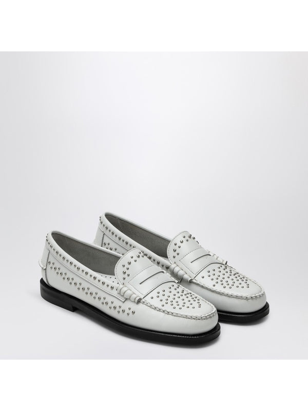 Sebago White Loafers
