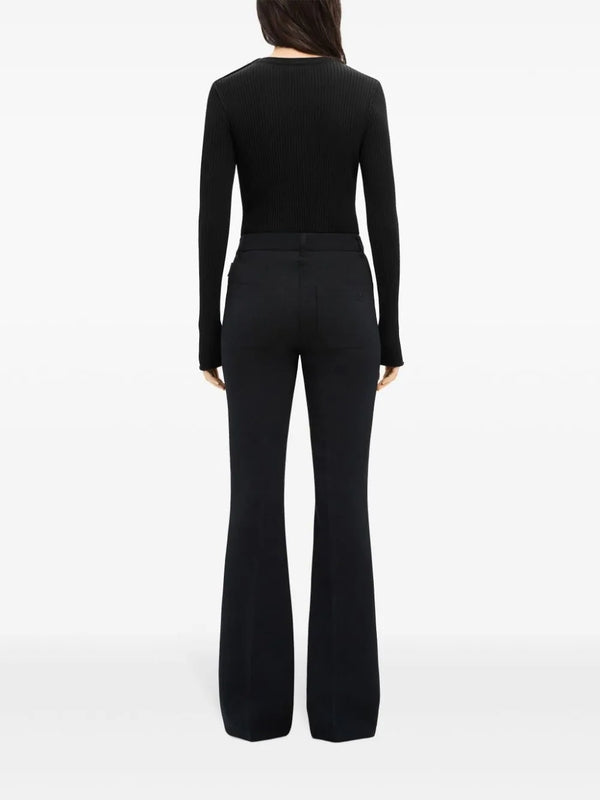 Courrèges - Logo Patch Rib Knit - Jente