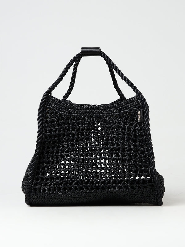 Marine Raffia Effect Medium Tote Bag