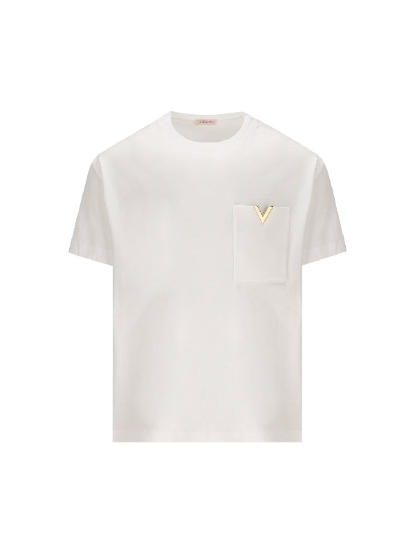 V Logo Short Sleeve T-shirt