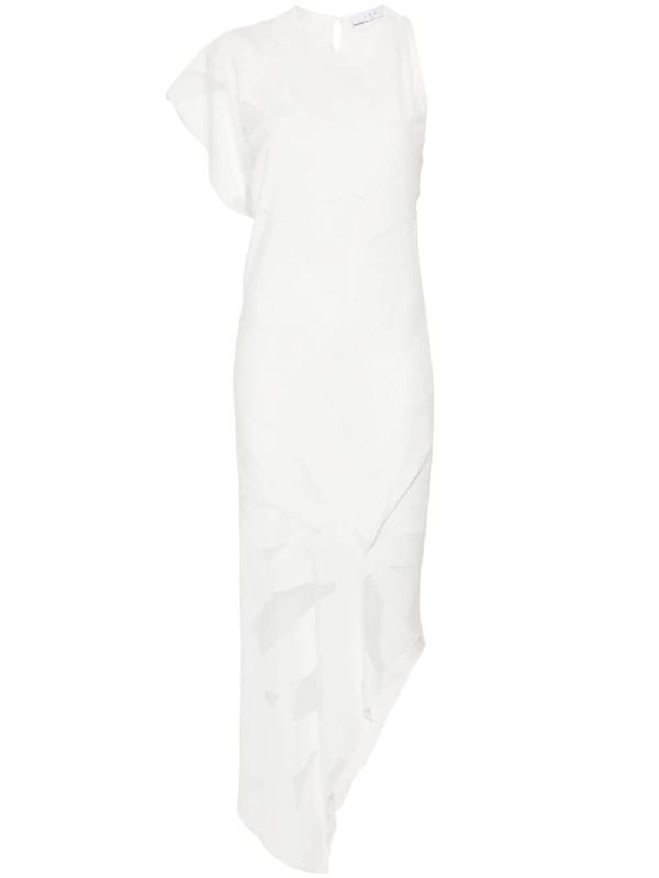 White
  Asymmetric Dress