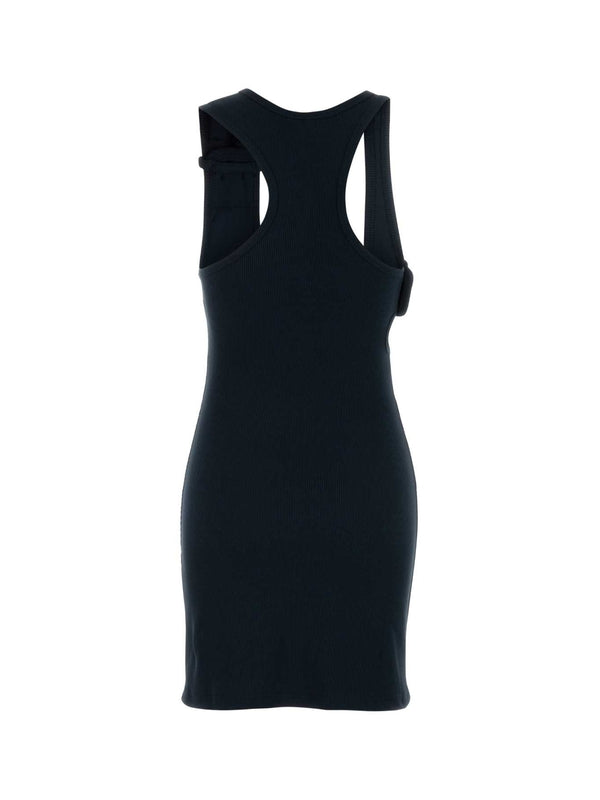 Re-edition Logo Patch Mini Dress