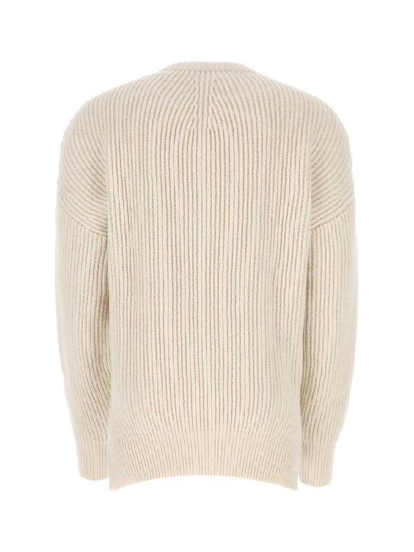 Wool Blend Rib Knit