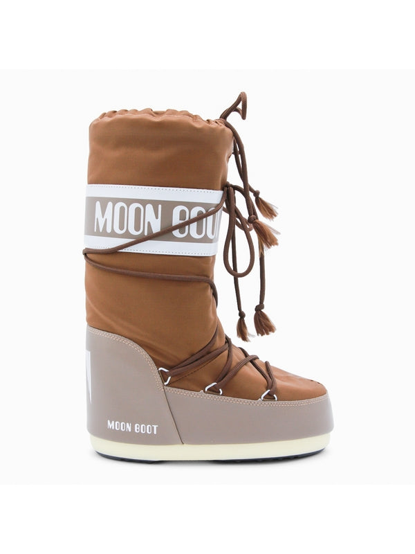 Moon Boot Brown Lace-Up Boots