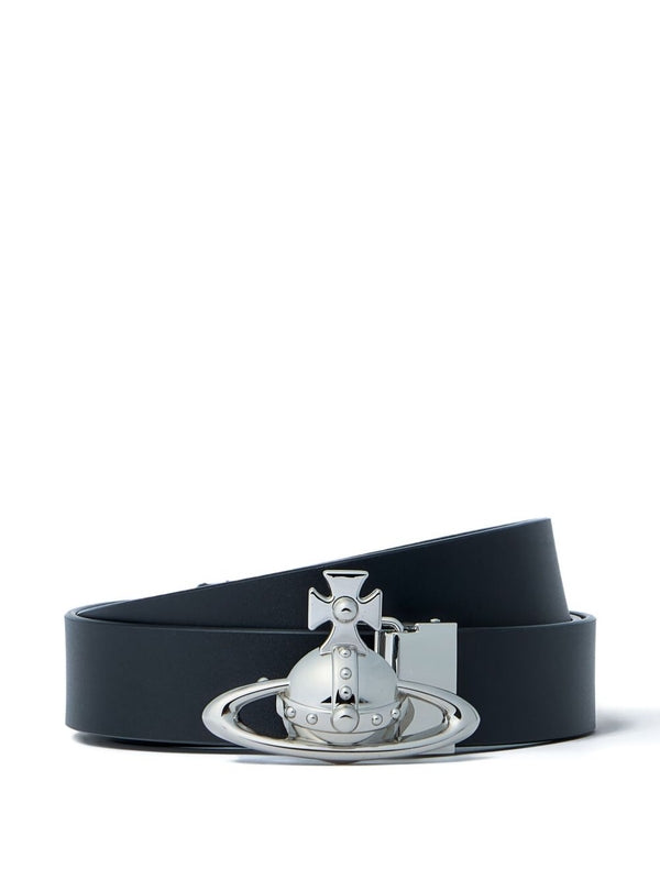 Vivienne Westwood Black Leather Belts