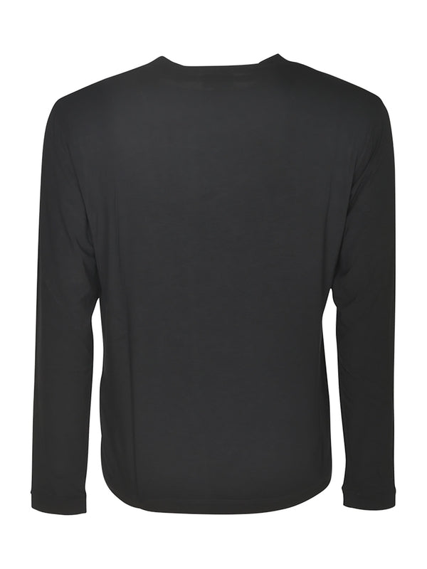 Black Long-sleeve Top