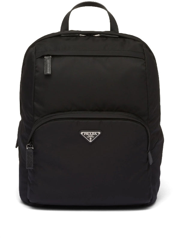 Triangle Logo Plaque Nylon
  Backpack