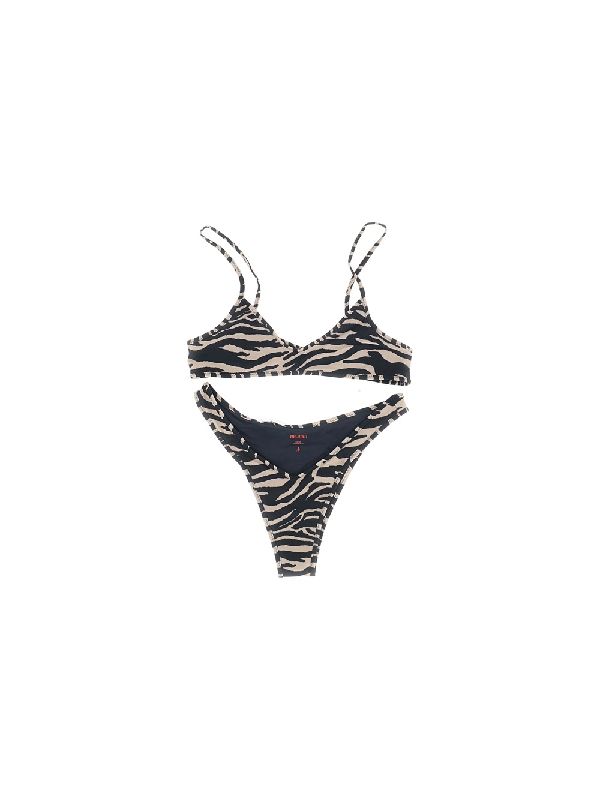 Animal
  Printing Bikini Set