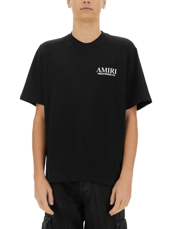 Amiri Black Half Sleeve