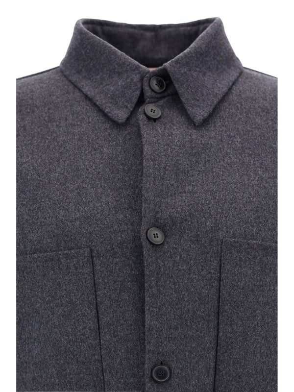 Wool Shirt Jacket