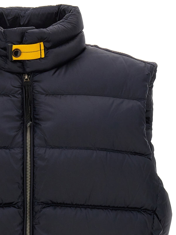 High-Neck
  Quilted Padding Vest