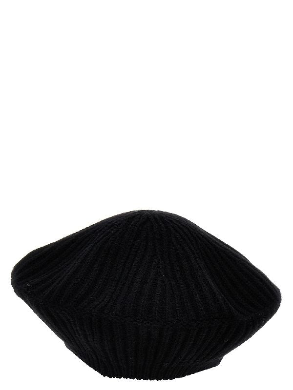 Logo Patch Knit Beret