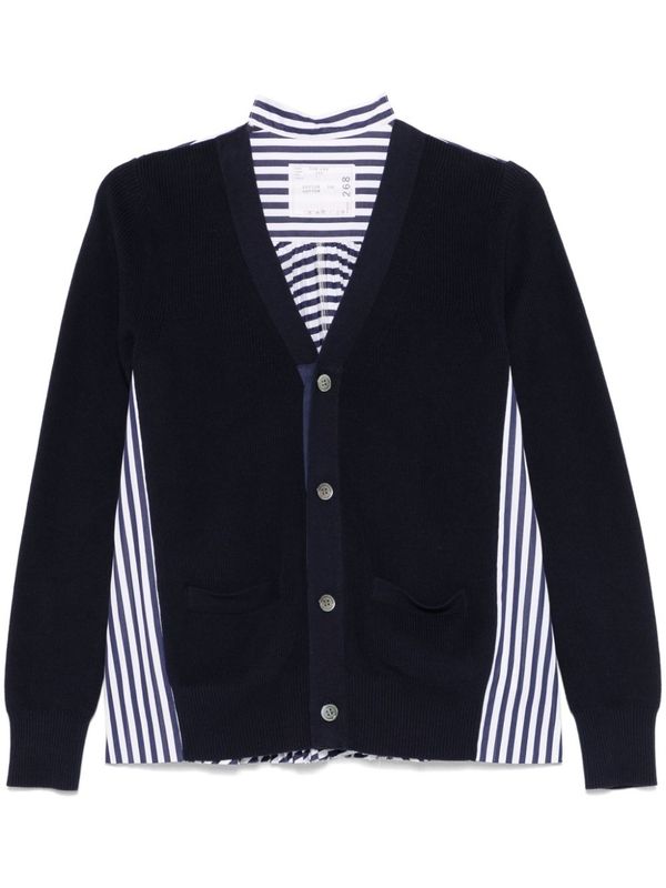 Shirt Layered
  Cotton Cardigan