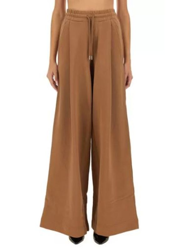 Drawstring Banded Cotton Pants