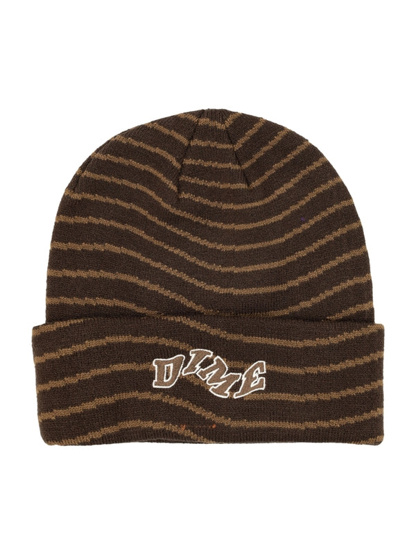 Wave Pattern Logo Beanie