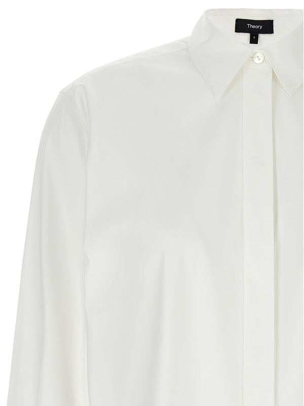 Theory White Shirt & Blouse