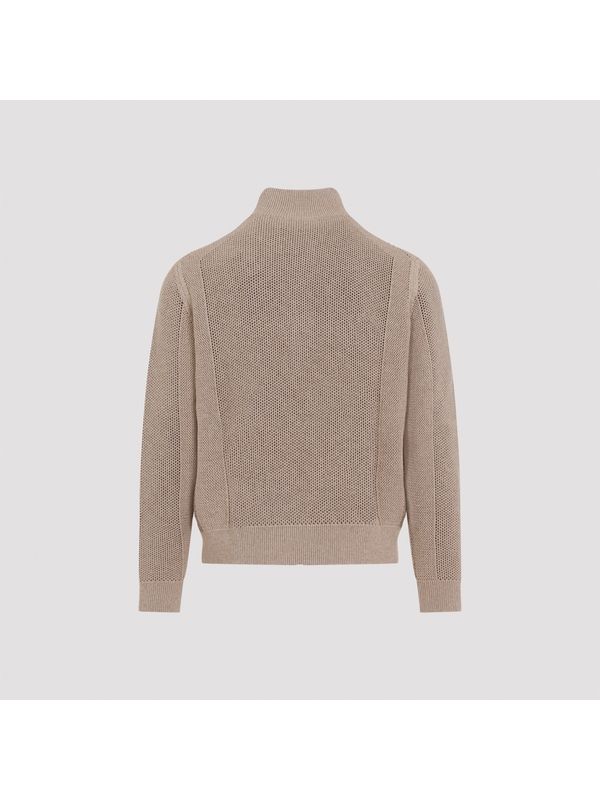 Logo Patch Wool Cashmere
  Cardigan