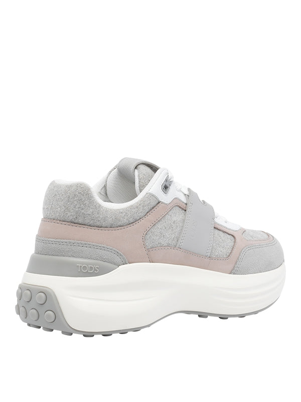 Tod'S Grey Low Top Sneakers