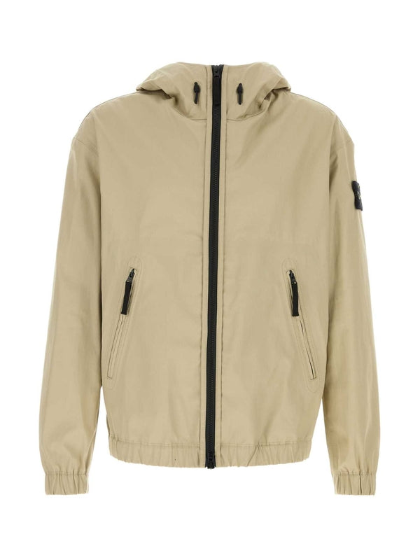 Wappen Patch Cotton Hoodie Jacket