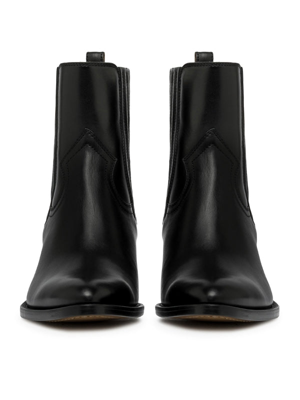 Butero Black Ankle Boots