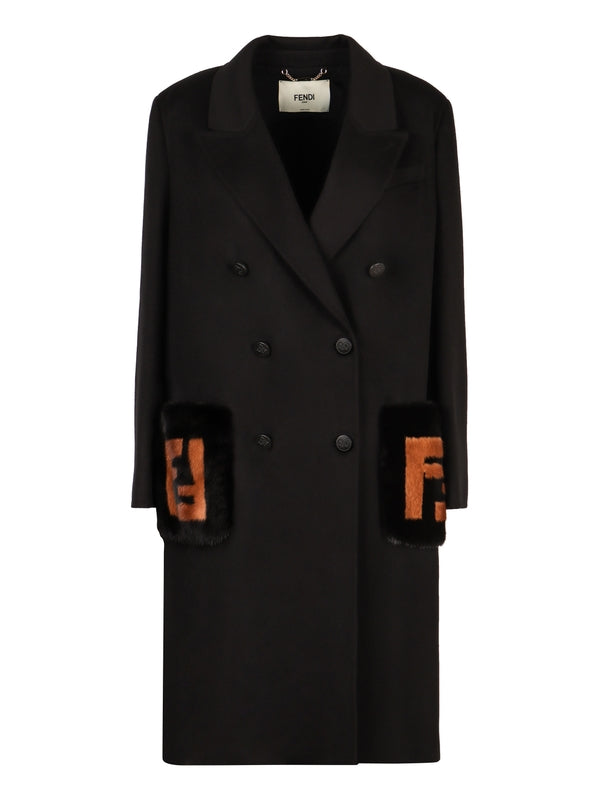 Virgin wool Double Breasted Coats