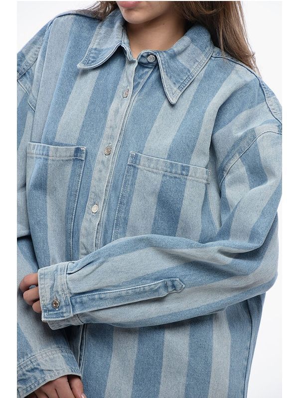 Beaux Stripe Denim Shirt