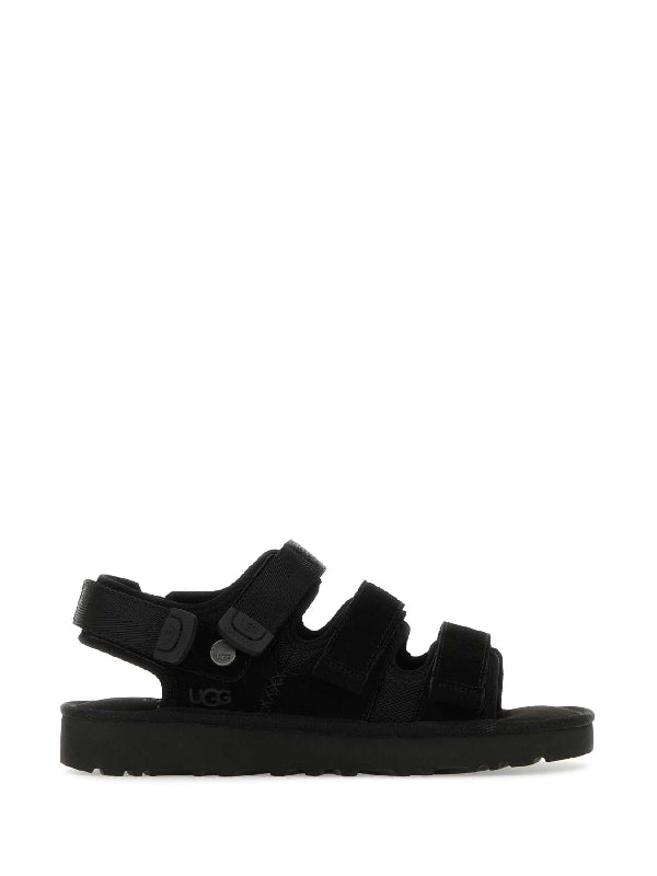 Golden Coast Suede Sandals