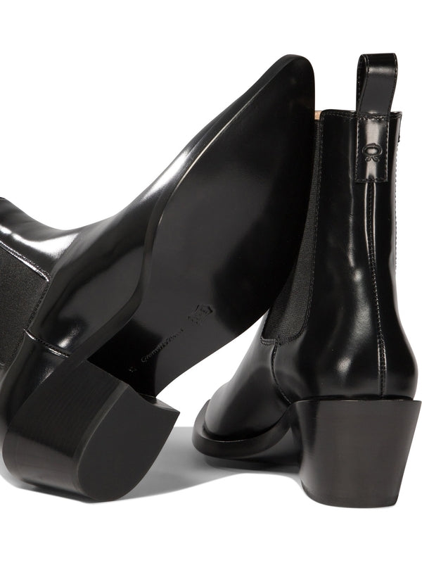 Wylie Leather Ankle Boots