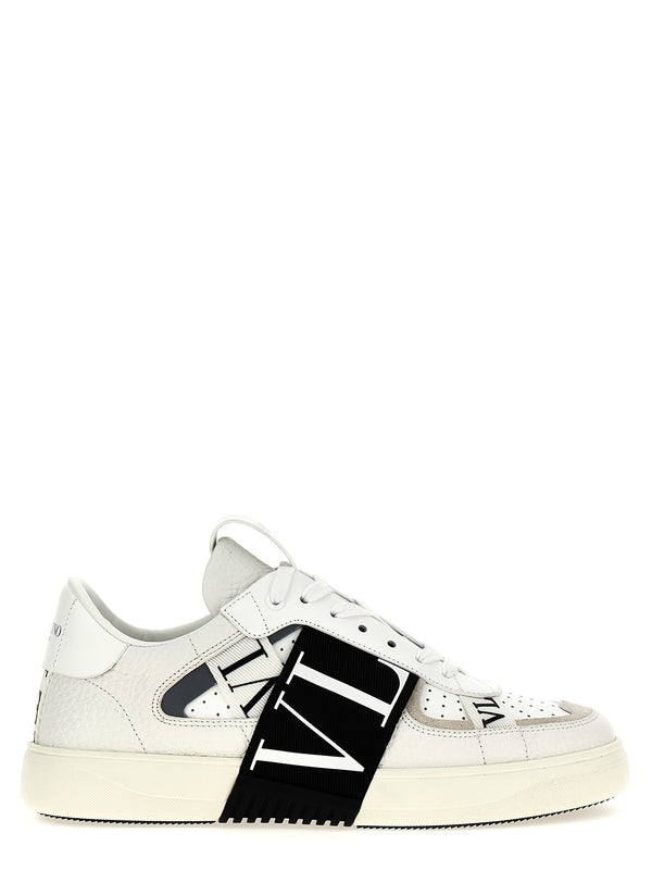 Valentino White Low Top Sneakers