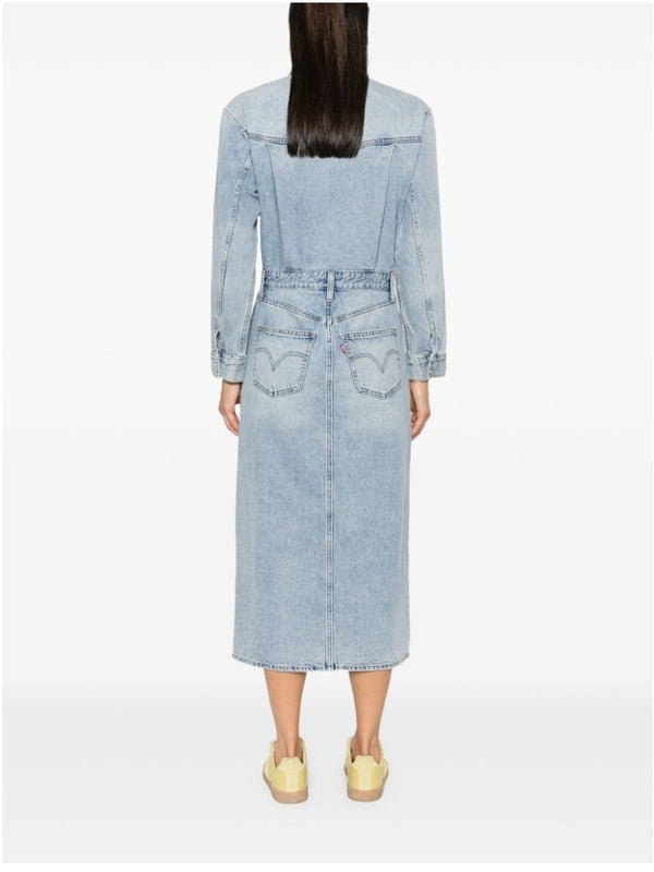 Levi'S Blue Midi Dress