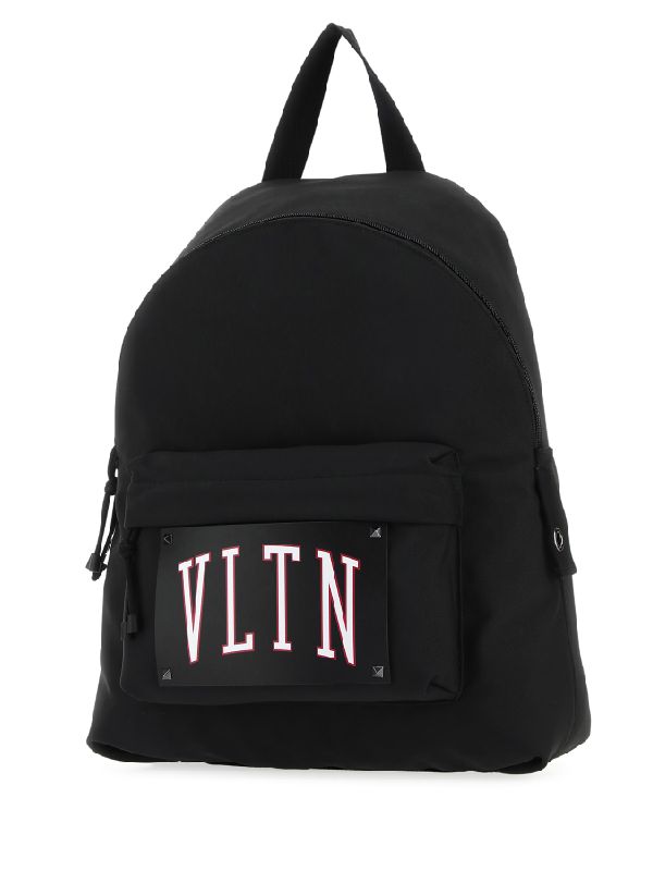 Vltn Patch Pocket Nylon Backpack