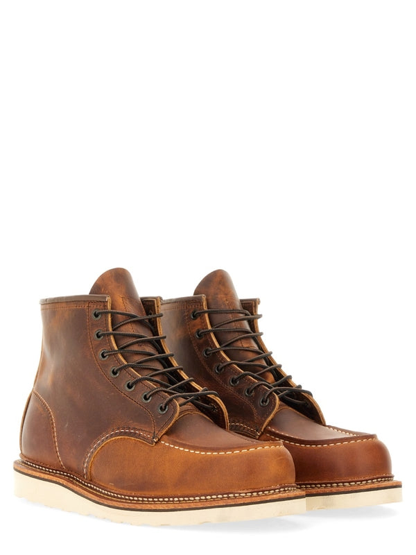 Red Wing Brown Lace-Up Boots