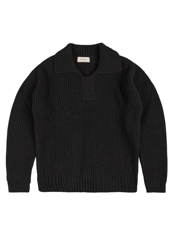 Black Collar Knit