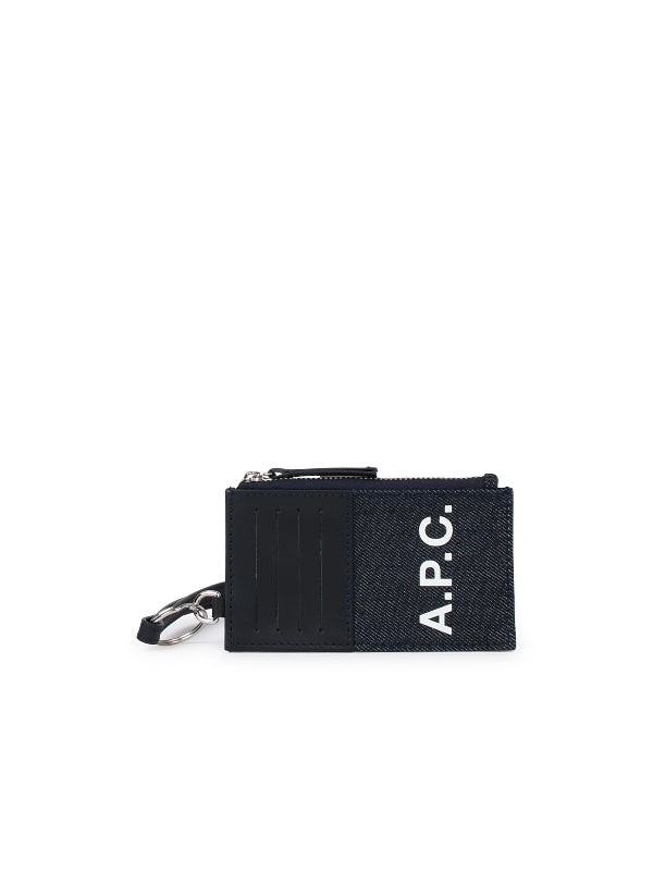 Axel Denim Strap Card Wallet