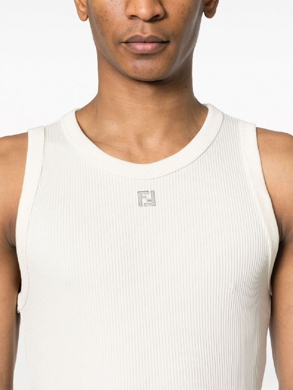 FF Logo Rib Tank Top