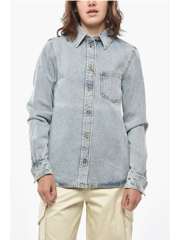 Toteme Blue Shirts & Blouses