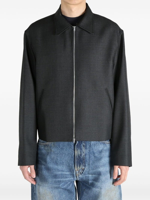 Wool Zip-up Jacket