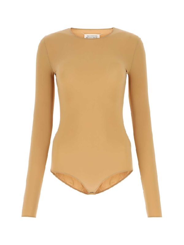 Back Stitch Long Sleeve Bodysuit