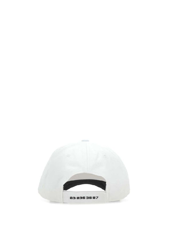 HATS VL16CA100W WHITEBLACK White Cap